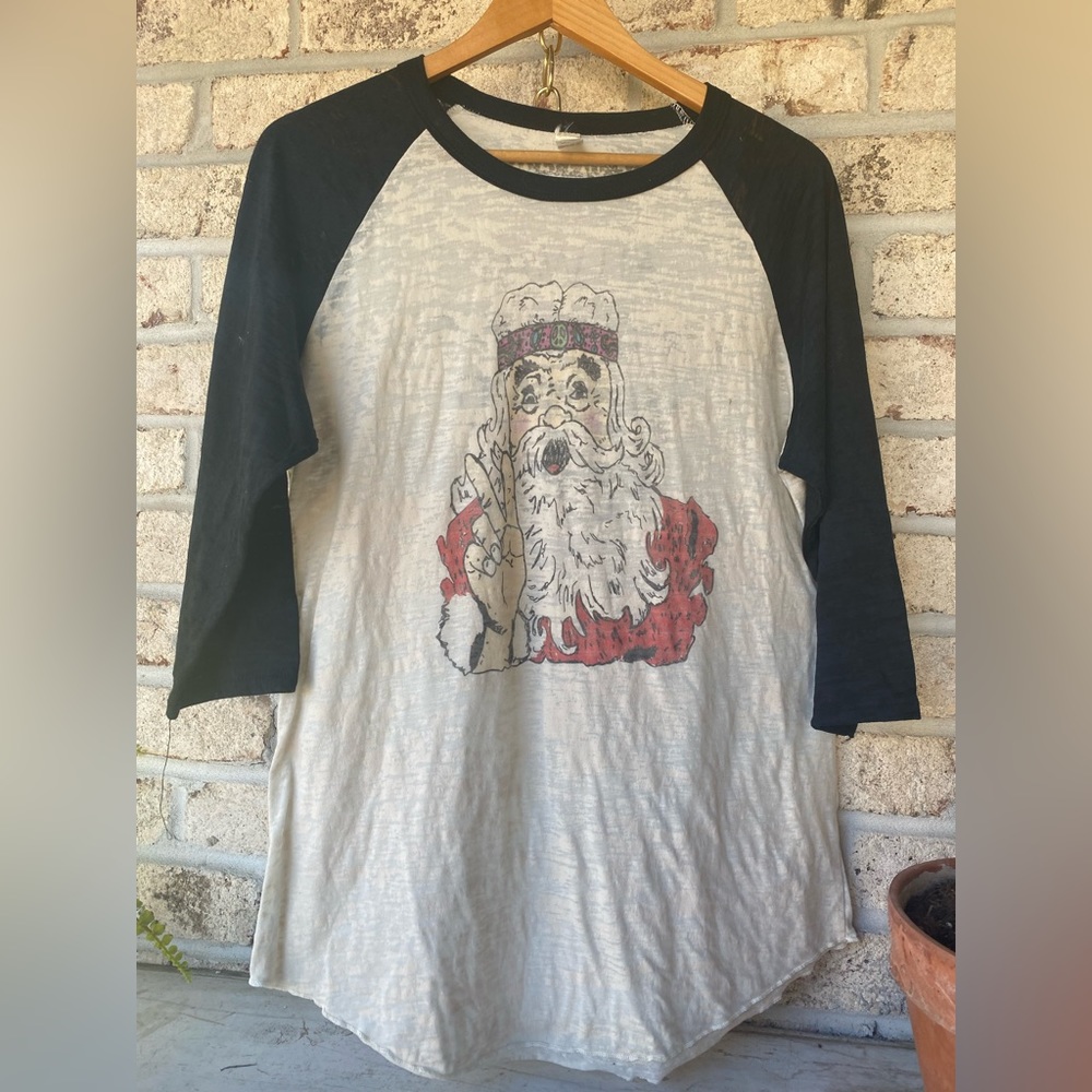Hippie Santa shirt
